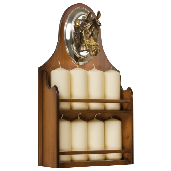 Полка (буфет) "Дублин"-8 с набором из 8-ми свечей Д 11230