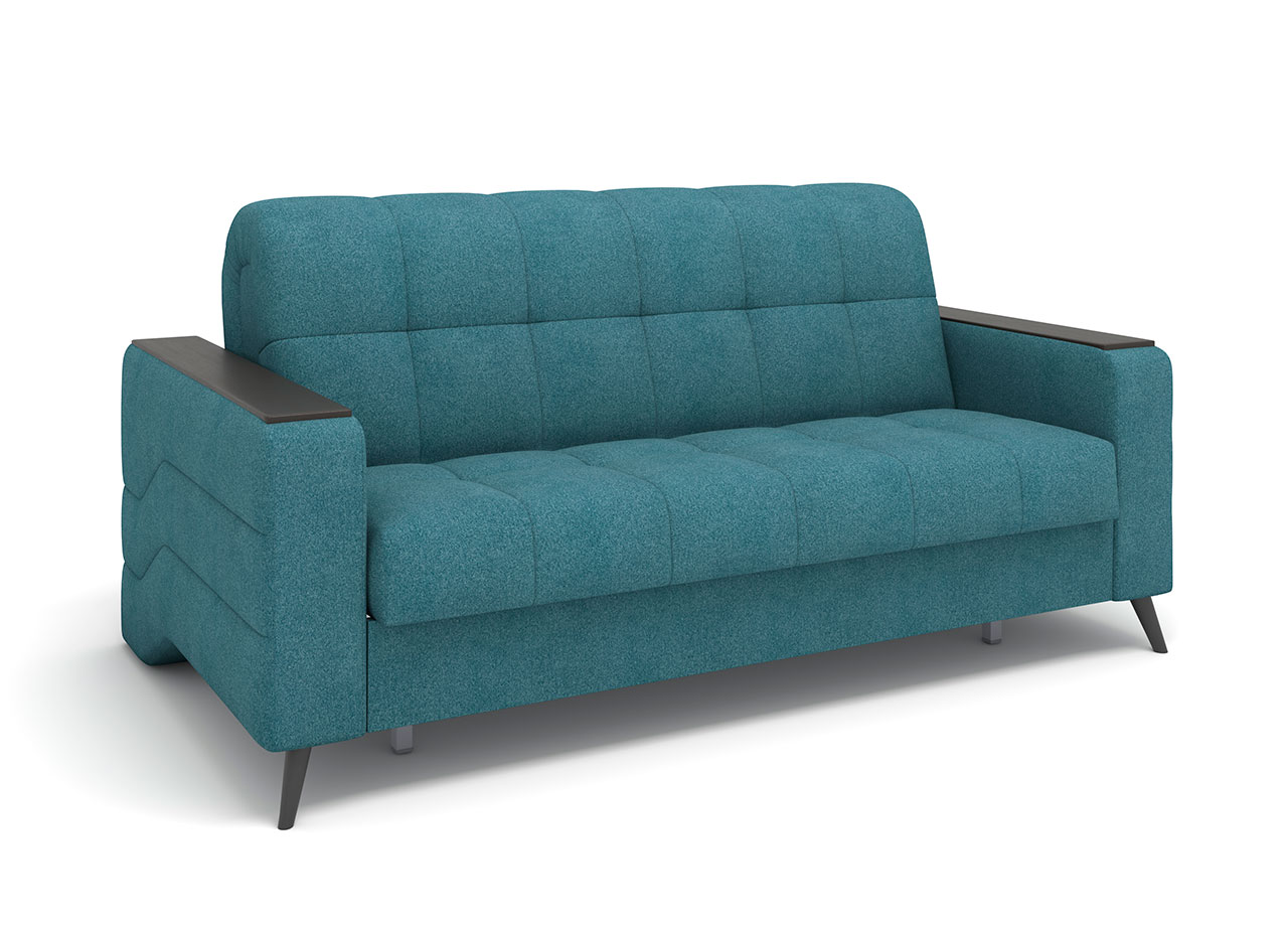 Диван Нельсон 120 Runa emerald Венге