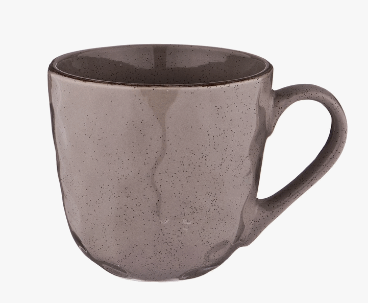 *Кружка 320мл "Отражение" розовая пудра