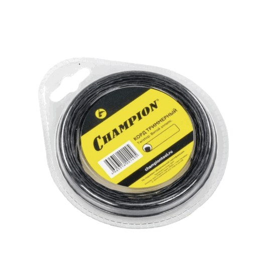 Корд трим.CHAMPION Ellipse Twist 2,0мм*15м (витой эллипс)