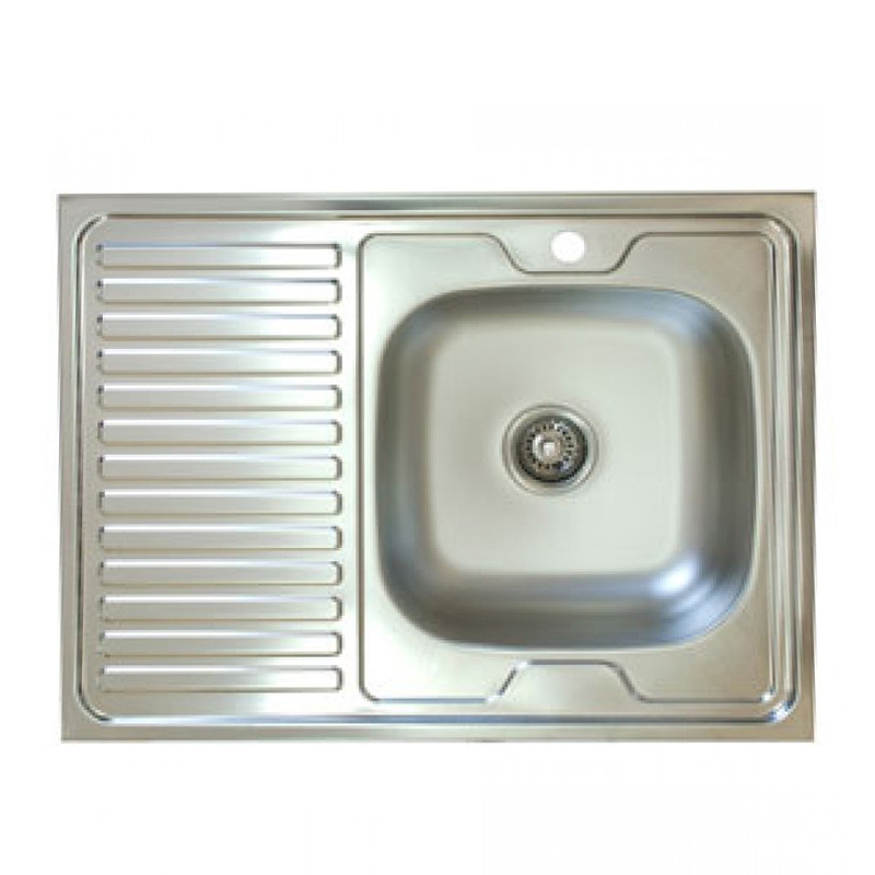 Мойка накладная 60*80 ПРАВ (06*160) L-401-R