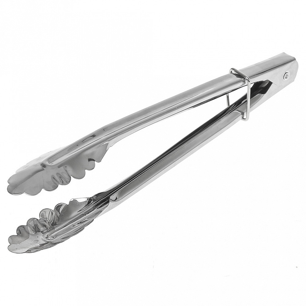 *Щипцы кулинарные нерж "Ракушки" 22,5х2,5х3см на картоне (ДМ)	066107 