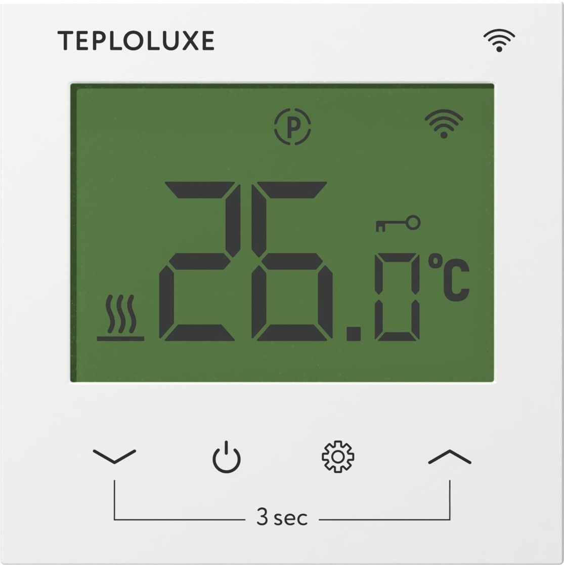 Терморегулятор Pontus wi-fi белый