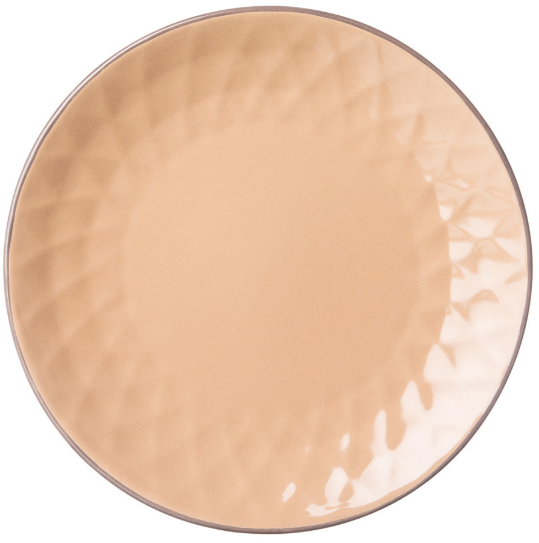 Тарелка десертная 19,9см коллекция Мираж цвет: какао с молоком арт. 191-182