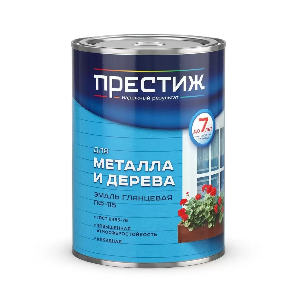 Эмаль ПФ-115 фисташковая 0,9кг Престиж "14"