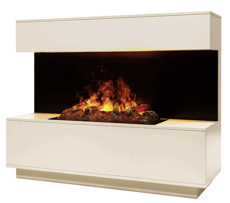 Каминокомплект MODERN R CST630M WT + CASSETTE-S 630M