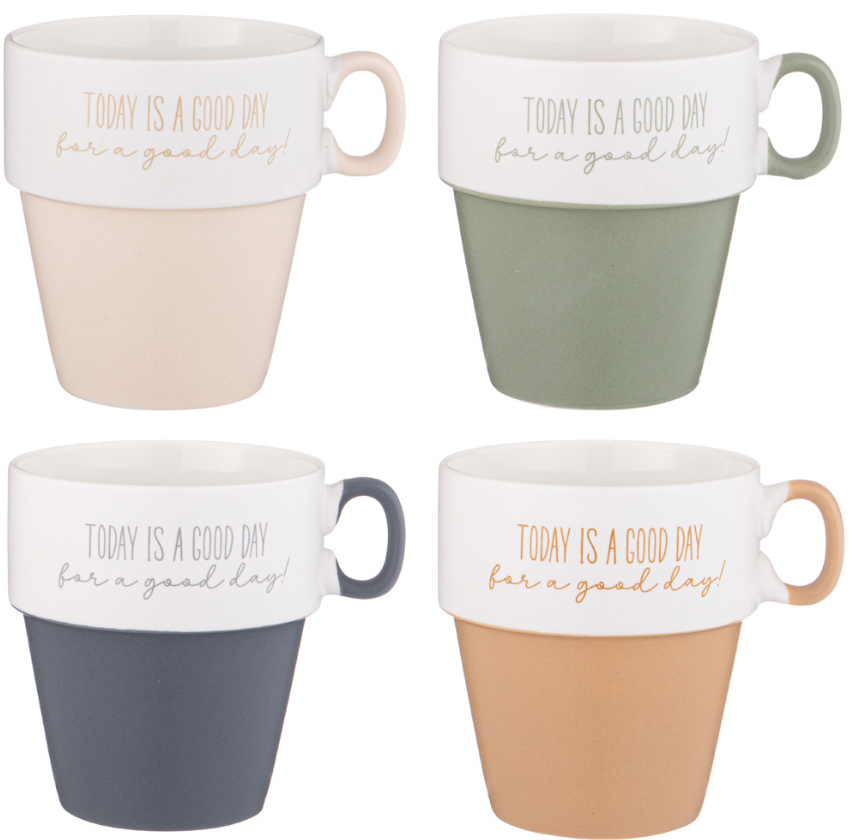 Набор кружек LEFARD 4пр 285мл