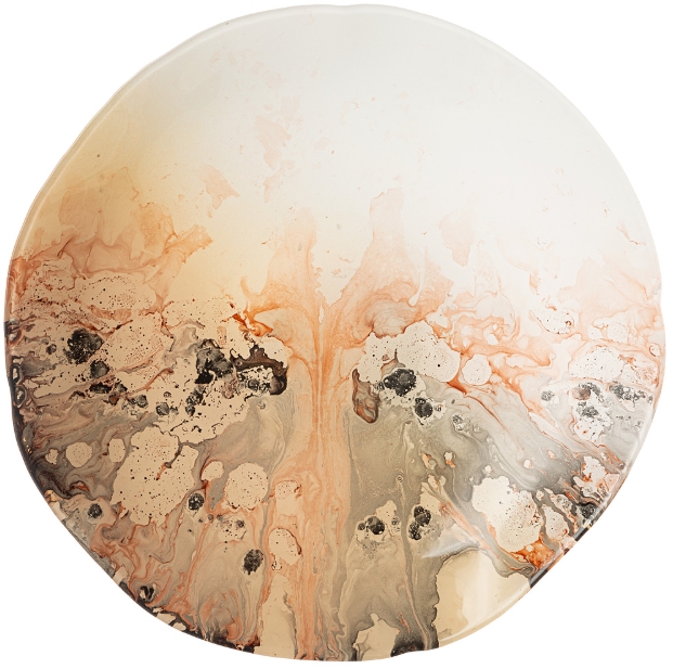 *Блюдо "Kronos" Blue Глубокое 30см 339-432