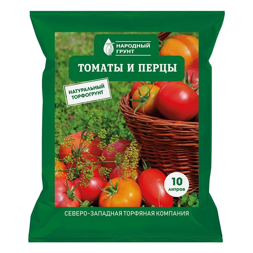 Грунт Томаты и перцы Народный грунт 10 л