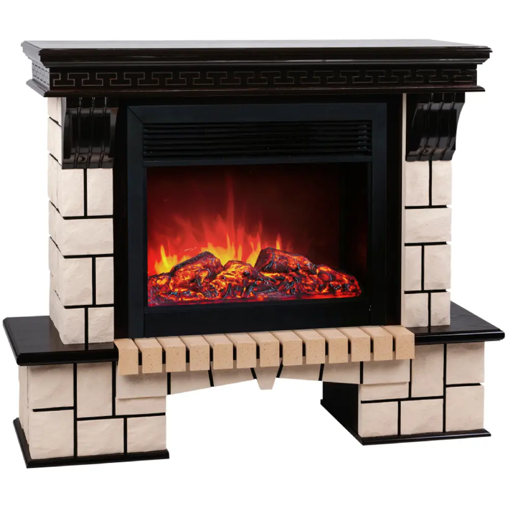 Каминокомплект STONE RS 26 AO-217 + MOONBLAZE DELUXE-S LT BL (MB3)