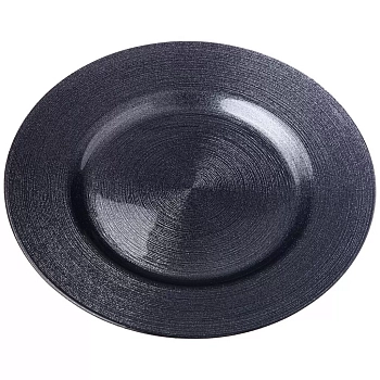 *Тарелка Miracle Black Shiny, 28см 339-074