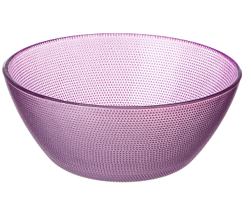 Салатник 650мл 15*15*6,4см Фиолетовый