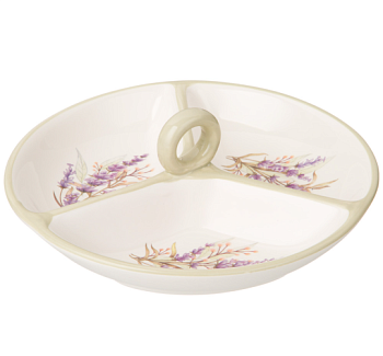 Менажница 3-х секц. Душа Прованса  22*22см 358-2067