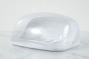 Хлебница пл "Идея" малая 31,5x15x25см мрамор (М-П) М1180