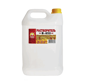 Растворитель 646 (ф.-5,0л) (СПб) "Вершина" 3"