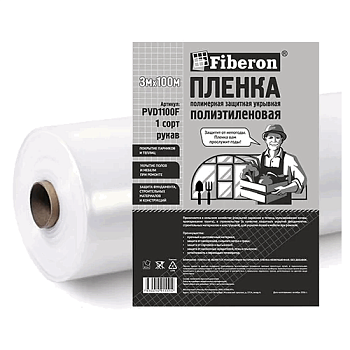 Пленка п/эт. 1,5м рукав 100мк 1сорт Fiberon PVD1100F