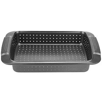 Форма тефл д/выпечки 32х21,5х5см с перфорацией (ДМ)