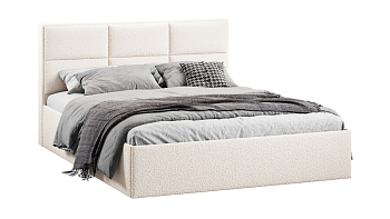 Кровать Стелла 1600 Тип 1 ((Экомех Barni Milk)) + основ.