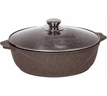 Жаровня 5л. АП Гранит brown арт.35806