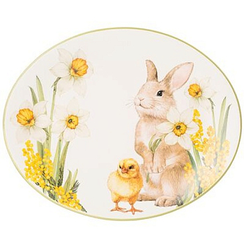 *Блюдо овал Agness Sunday 31,5*25,5*3 см  358-2197