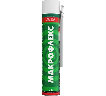 Пена монтажная Makroflex 850 мл PRO Мега всесезонная