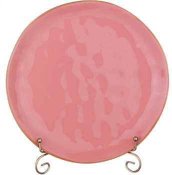 Тарелка обеденная Concerto диаметр 26 см розовый арт. 408-102