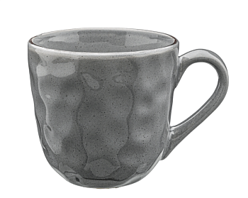 *Кружка 320мл "Отражение" Серая платина